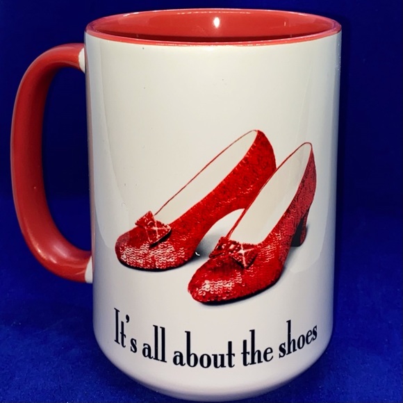 Fashion Law on Ruby Slippers Mug, “All About the Shoes” 👠 - Picture 5 of 10